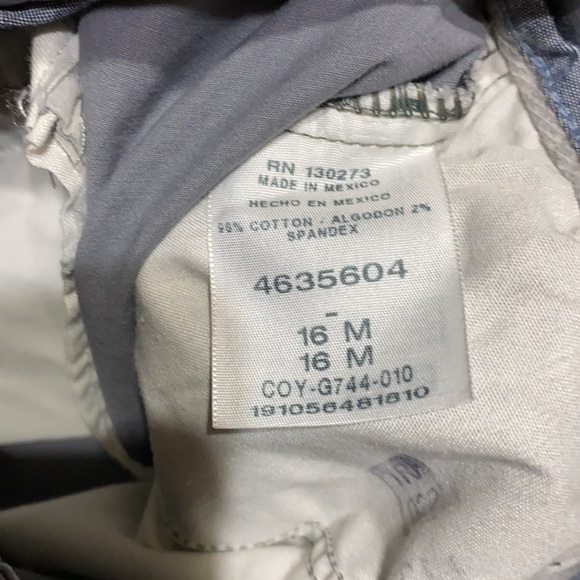 LN women’s Lee Tailored Chino Slim Straight Leg in gray size 16M - Picture 5 of 6